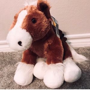 Stuffed build-a-bear horse